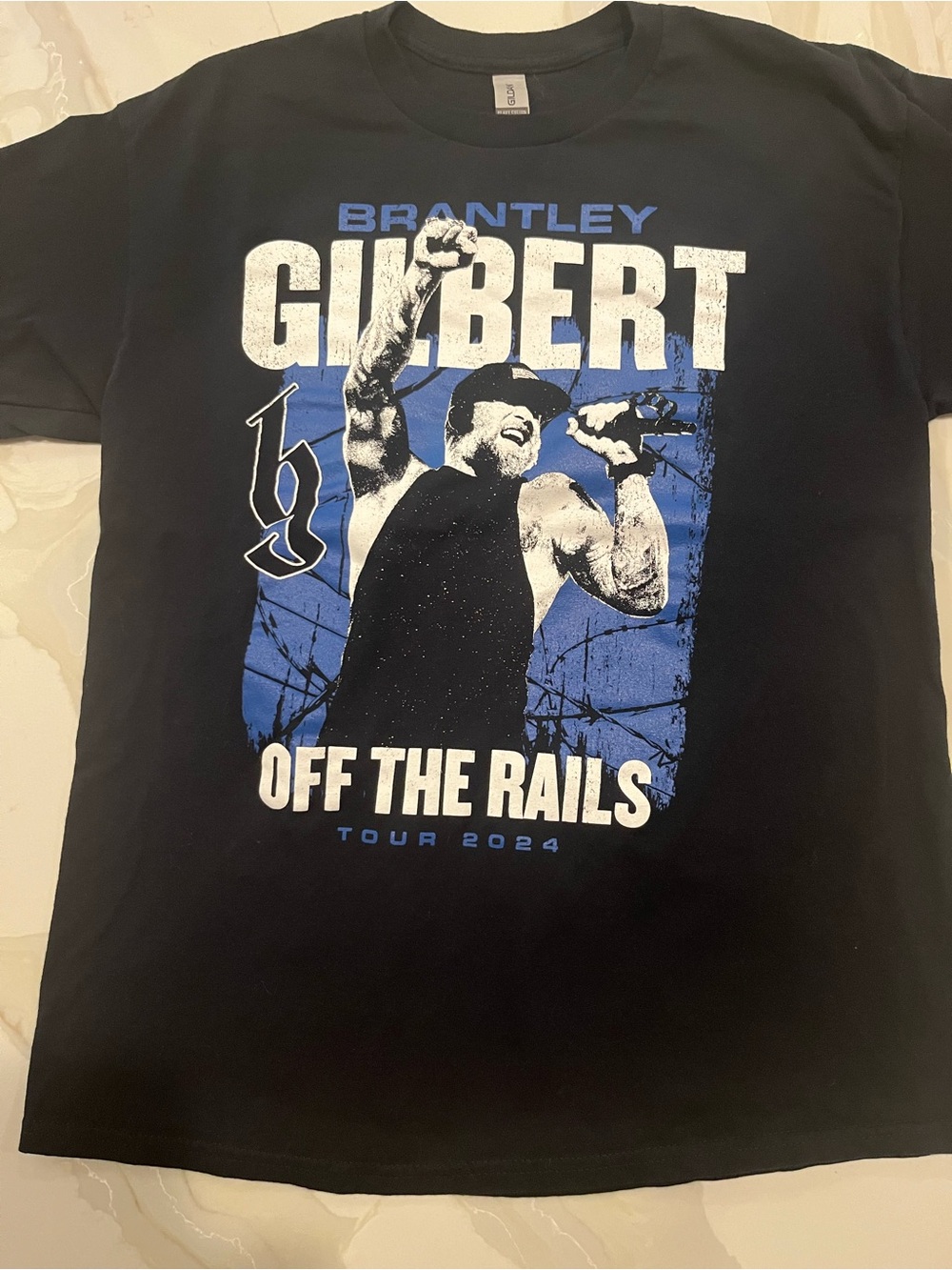Off The Rails Tour 2024 Black Graphic Tee
